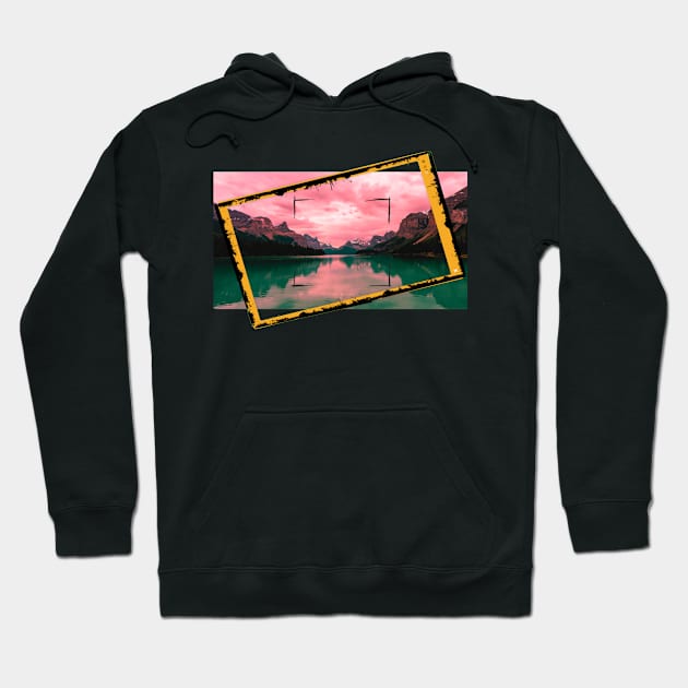 Frame under d nature Hoodie by TeeProDesigns